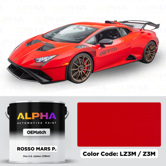 Lamborghini Rosso Mars LZ3M | OEMatch Basecoat