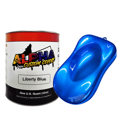 Liberty Blue Paint Basecoat Midcoat - The Spray Source - Alpha Pigments