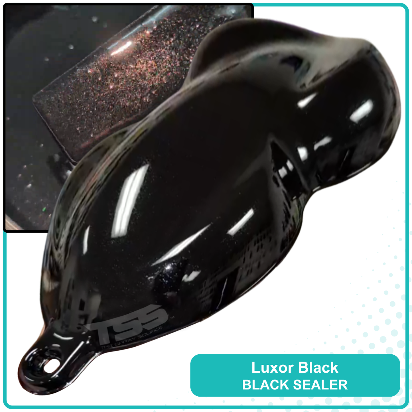 Luxor Black Spray Can