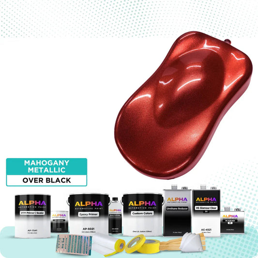 Mahogany Metallic Vehicle Paint Kit