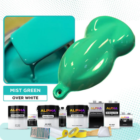 Mist Green Vehicle Paint Kit