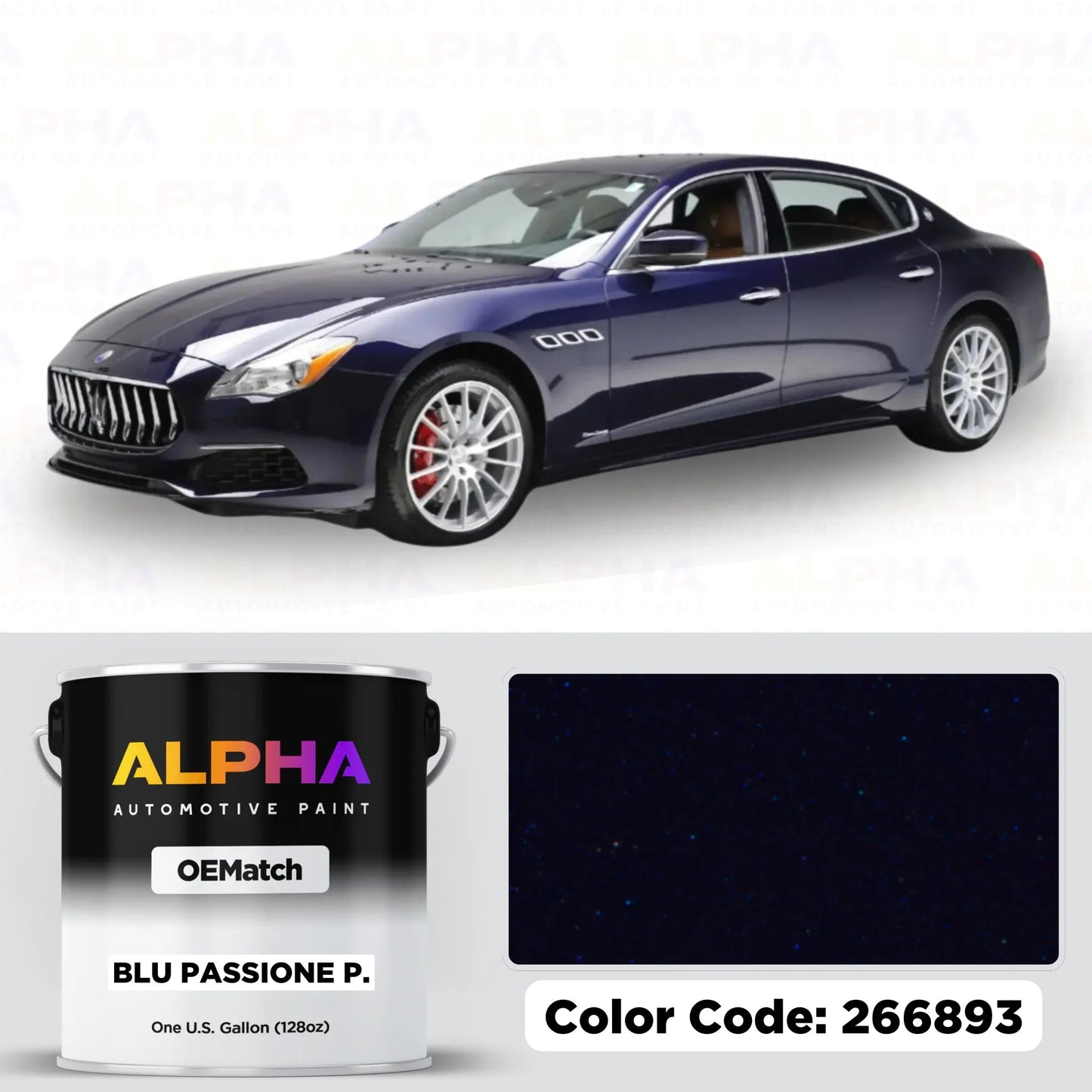 Maserati Blu Passione 266893 | OEMatch Basecoat