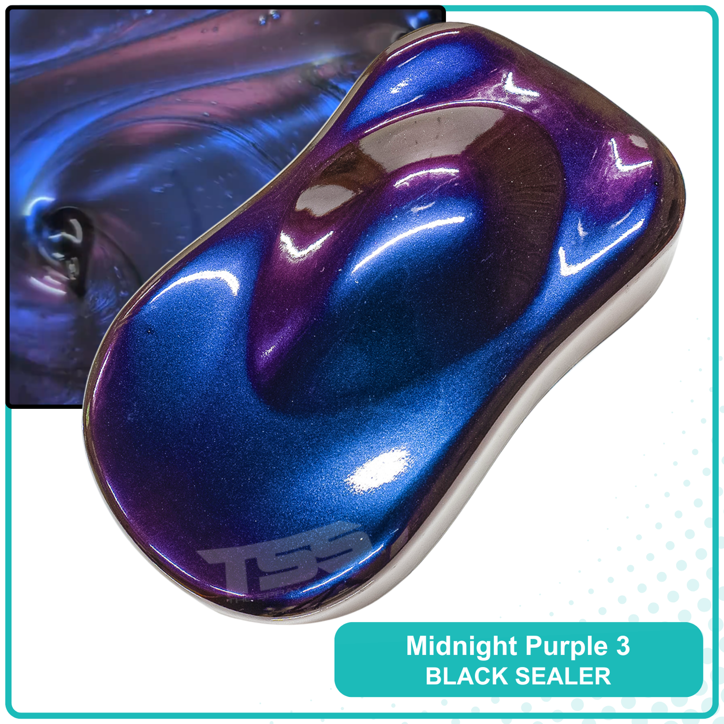 Midnight Purple 3 Alpha Custom Color Aerosol Spray Can Midcoat