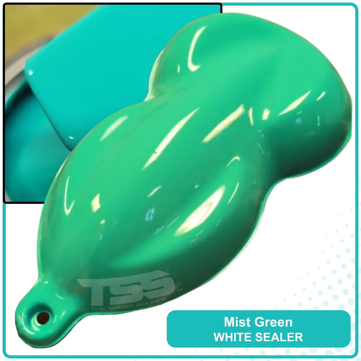 Mist Green Spray Can Midcoat