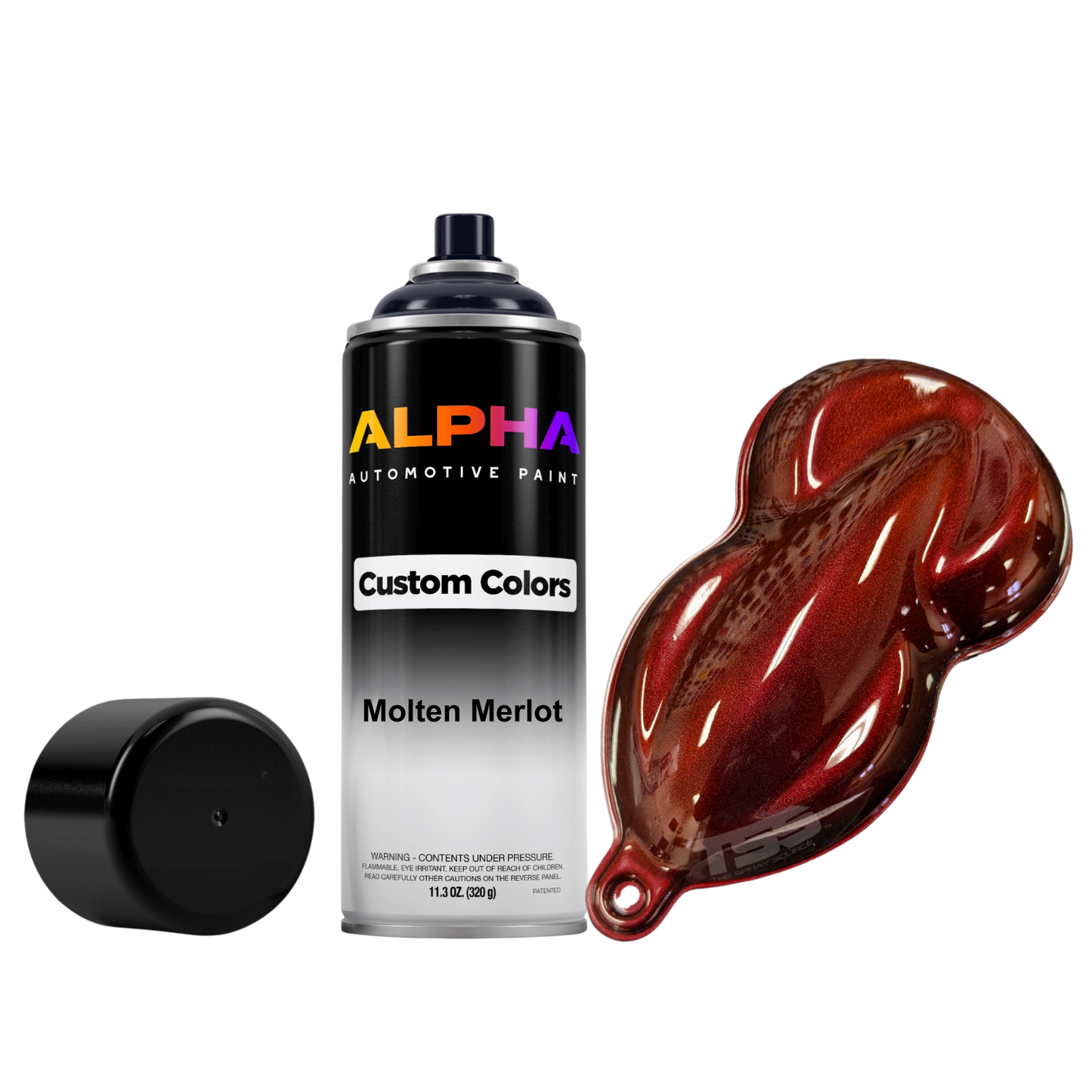 Molten Merlot Wheel Paint Kit