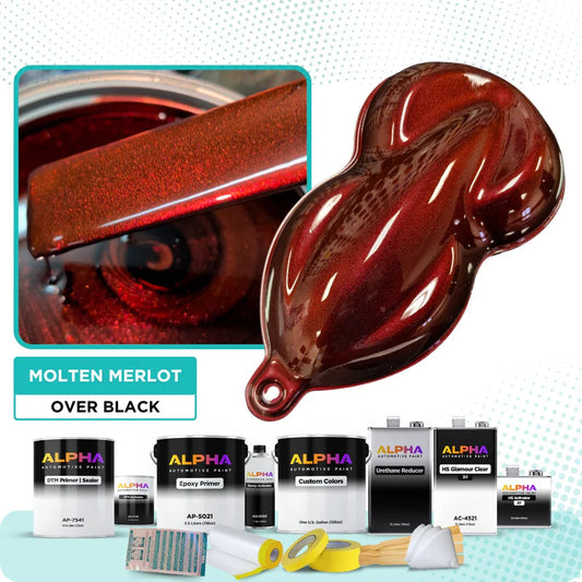 Molten Merlot Vehicle Paint Kit