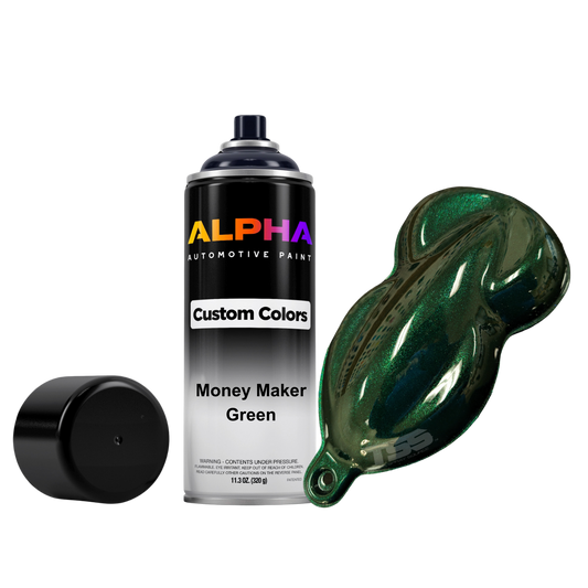 Money Maker Green Spray Can