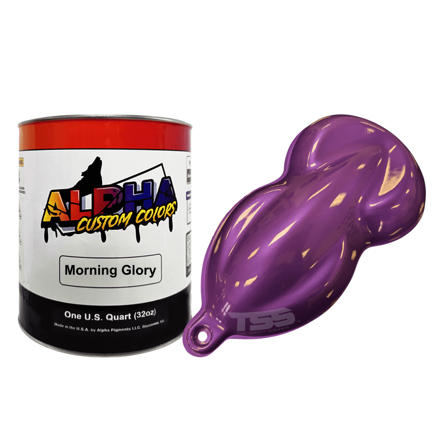 Morning Glory Paint Basecoat - The Spray Source - Alpha Pigments