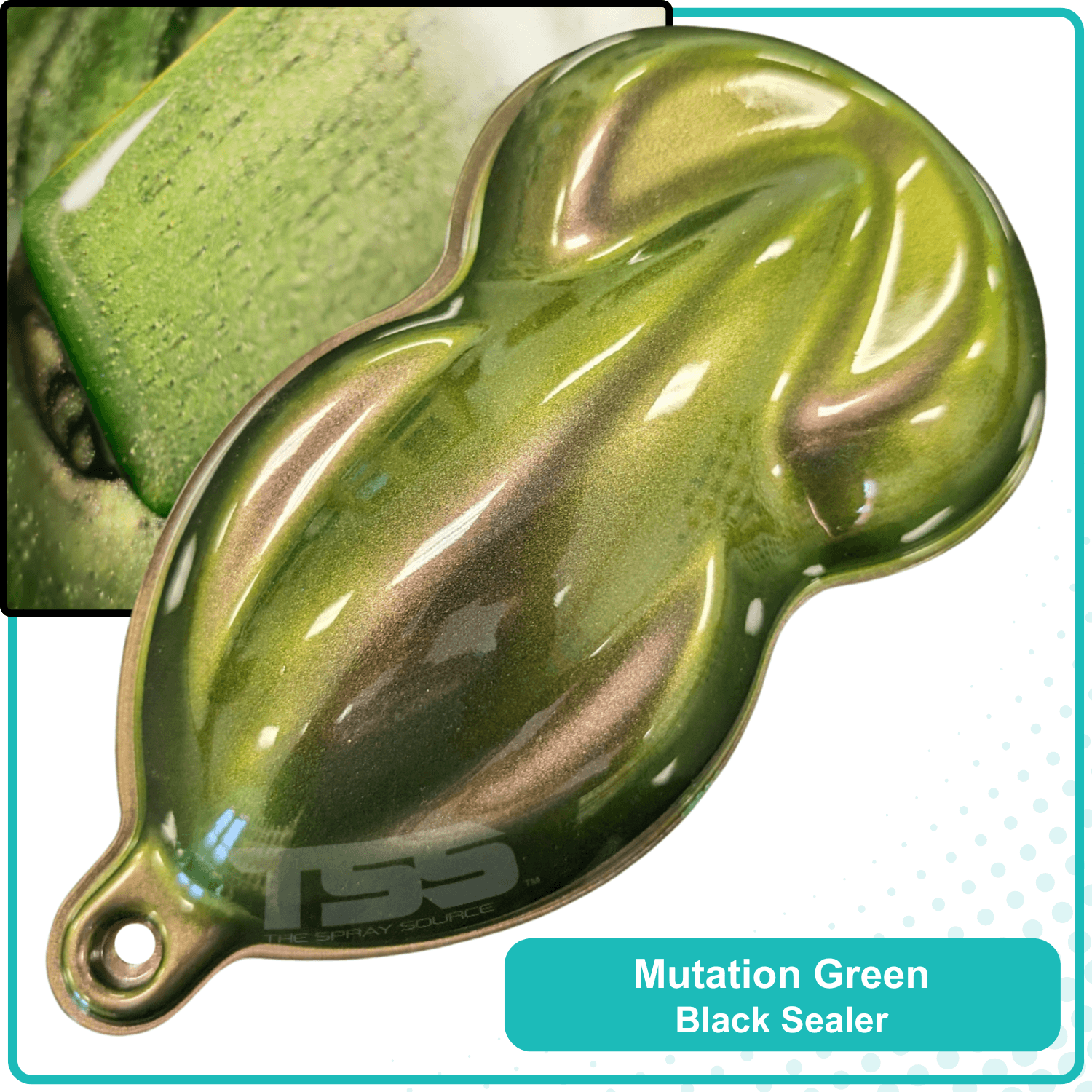 Mutation Green Paint Basecoat - The Spray Source - Alpha Pigments