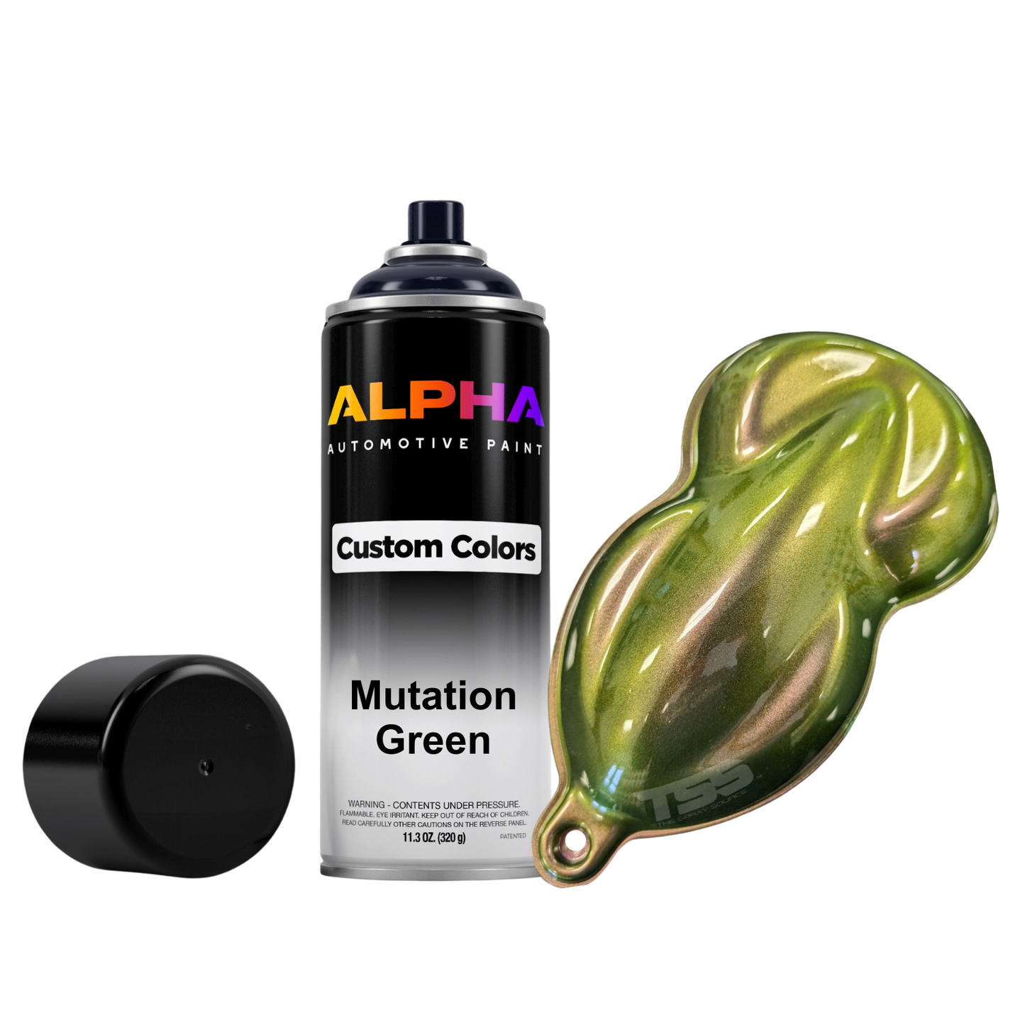 Mutation Green Motorcycle Paint Kit