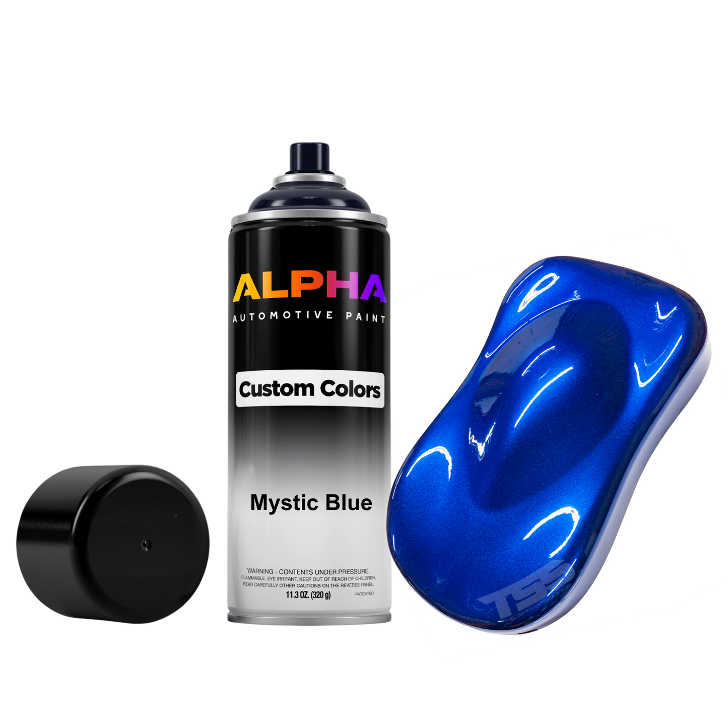 Mystic Blue Spray Can Midcoat