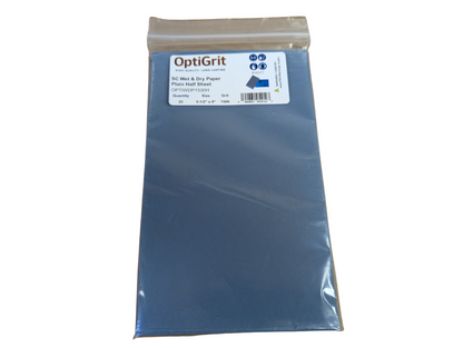 OptiGrit WetDry P1500 5-1/2" x 9" Waterproof Sanding Sheets – (25/pk)