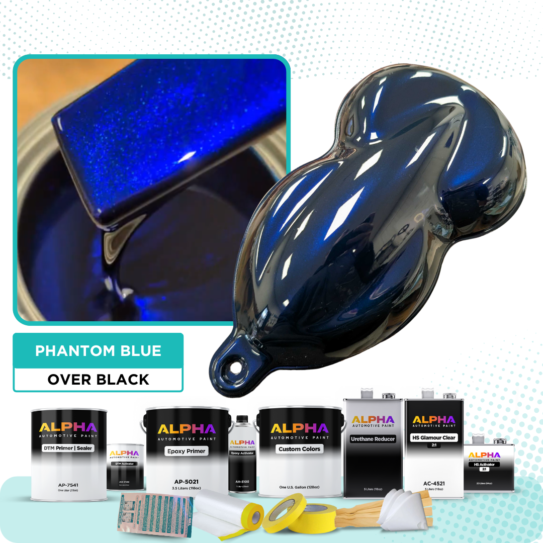 Phantom Blue Vehicle Paint Kit