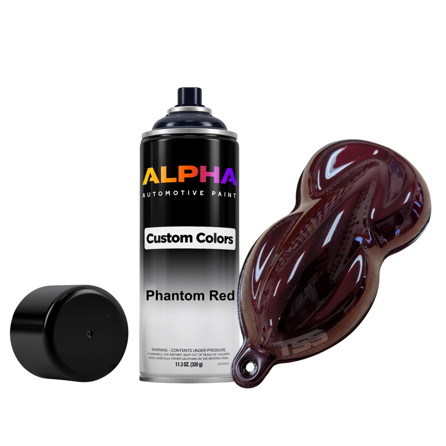 Phantom Red Spray Can