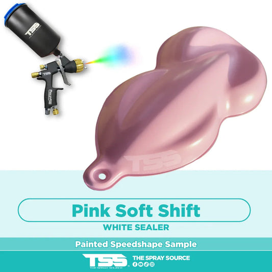 Pink Soft Shift Painted Sample (White Ground Coat)