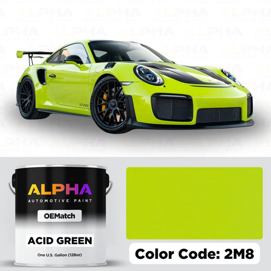 Porsche Acid Green 2M8 | OEMatch Basecoat