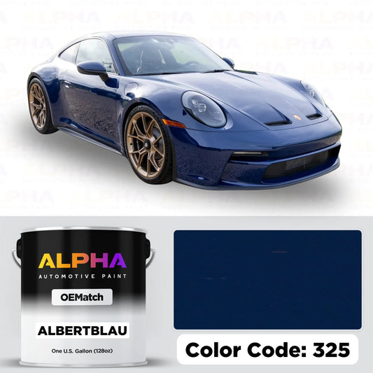 Porsche Albert Blue 325 | OEMatch Basecoat