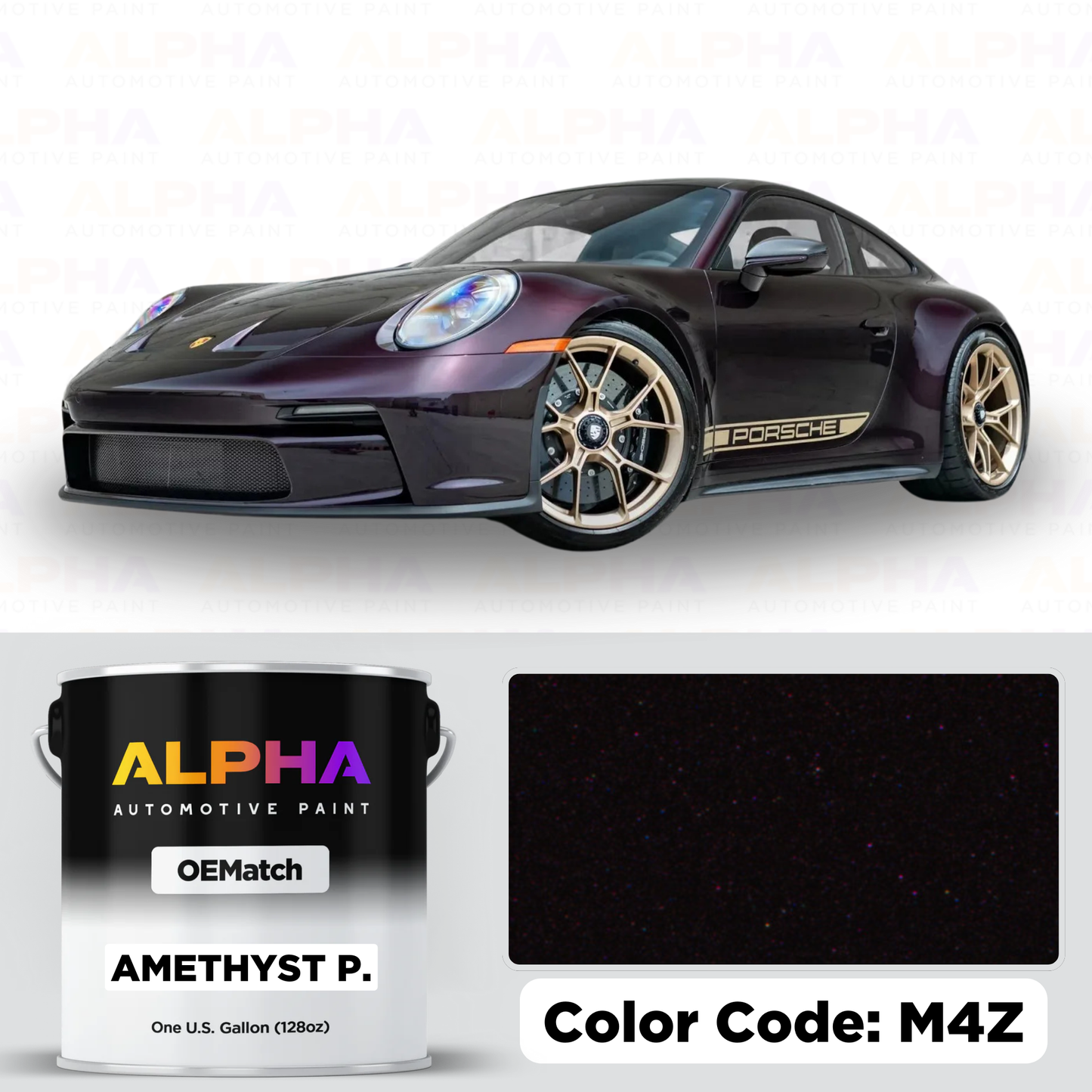 Porsche Amethyst Metallic M4Z | OEMatch Basecoat