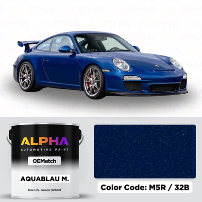 Porsche Aqua Blue M5R | OEMatch Basecoat