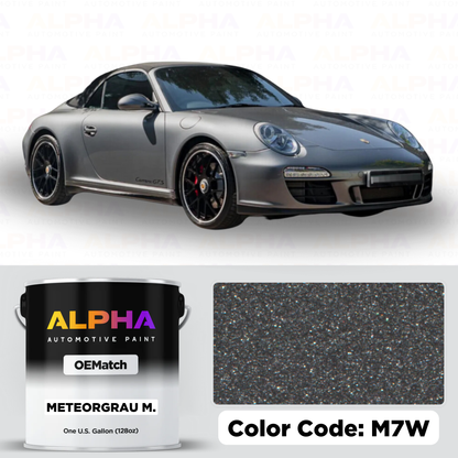 Porsche Meteor Grey M7W | OEMatch Basecoat