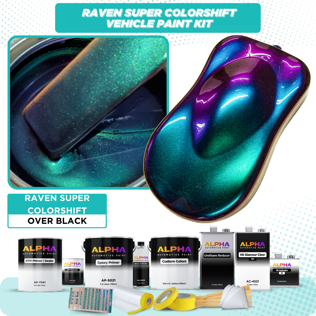 Raven Super Colorshift Vehicle Paint Kit