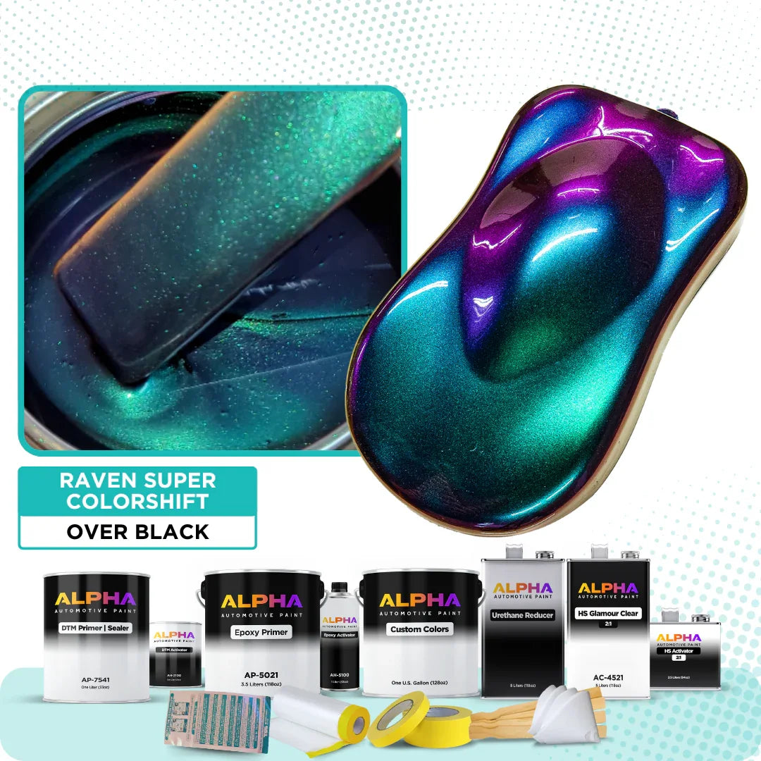 Raven Super Colorshift Vehicle Paint Kit