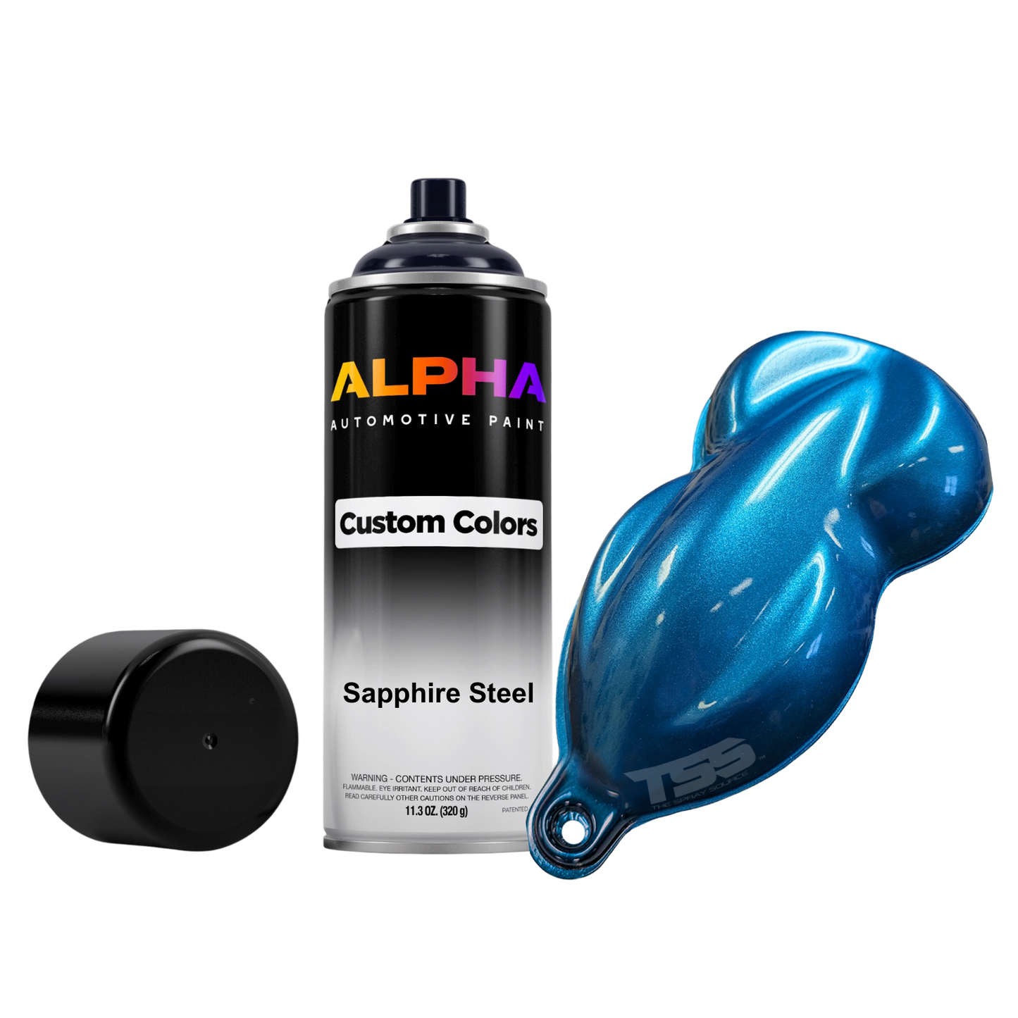 Sapphire Steel Blue Guitar Paint Kit