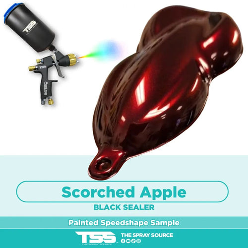 Scorched Apple Painted Sample (Black Ground Coat)