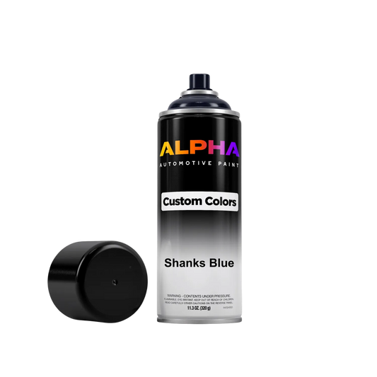 Shanks Blue Motorcycle Paint Kit