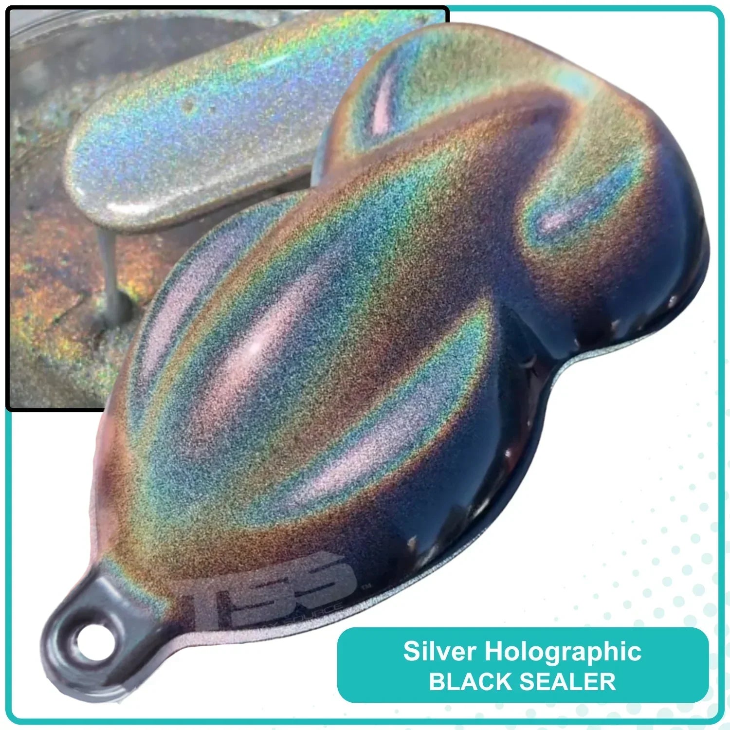 Silver Holographic Pearl Spray Can | Custom Paint Automotive