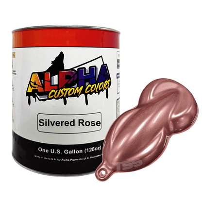 Silvered Rose Paint Basecoat - The Spray Source - Alpha Pigments