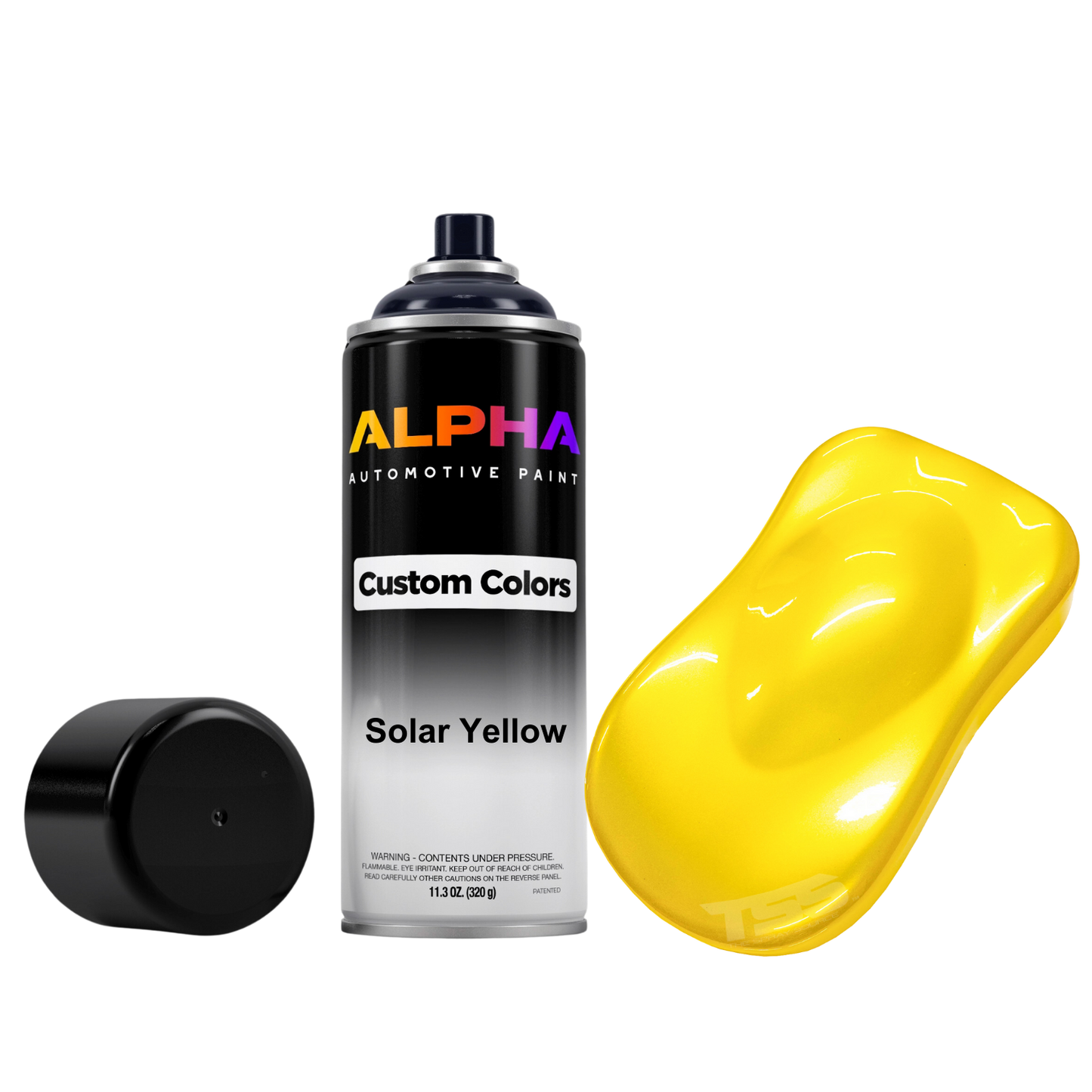 Solar Yellow Spray Can Midcoat