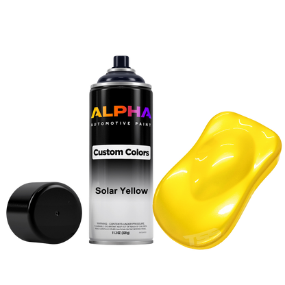 Solar Yellow Spray Can Midcoat