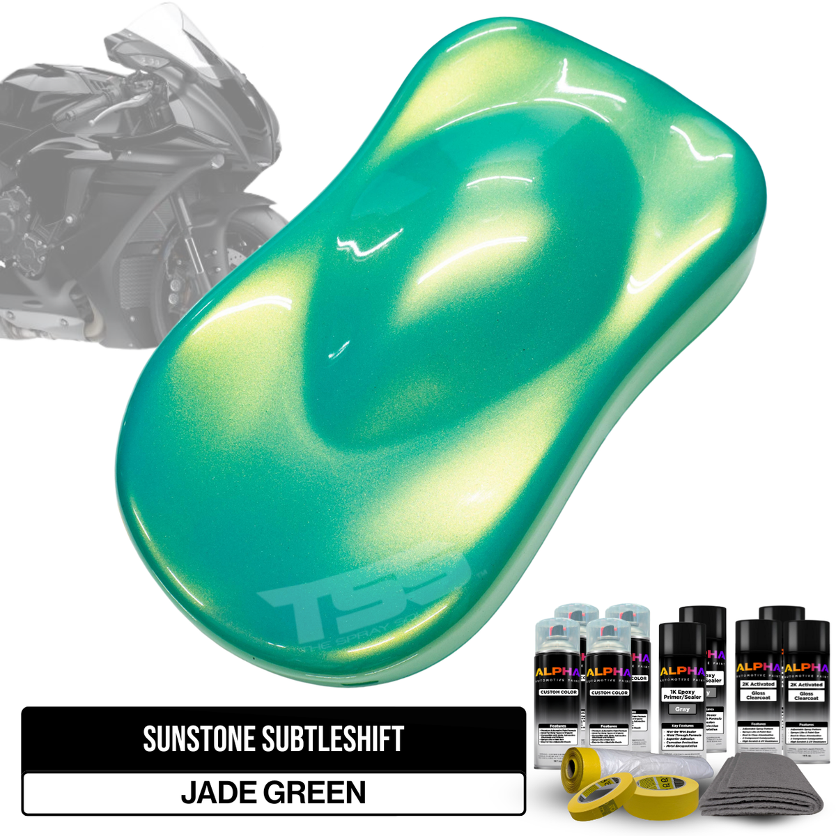 Sunstone Subtleshift Motorcycle Paint Kit