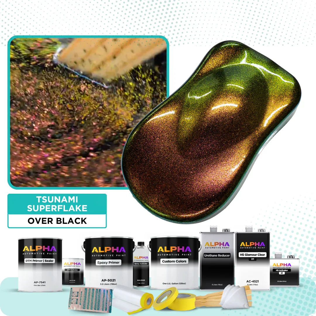 Tsunami Superflake Vehicle Paint Kit