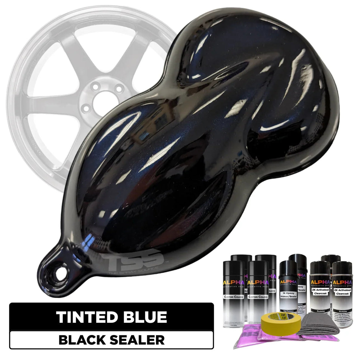 Solar Yellow Wheel Paint Kit
