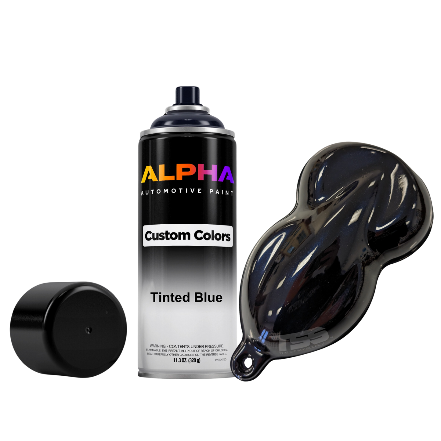 Tinted Blue Wheel Paint Kit