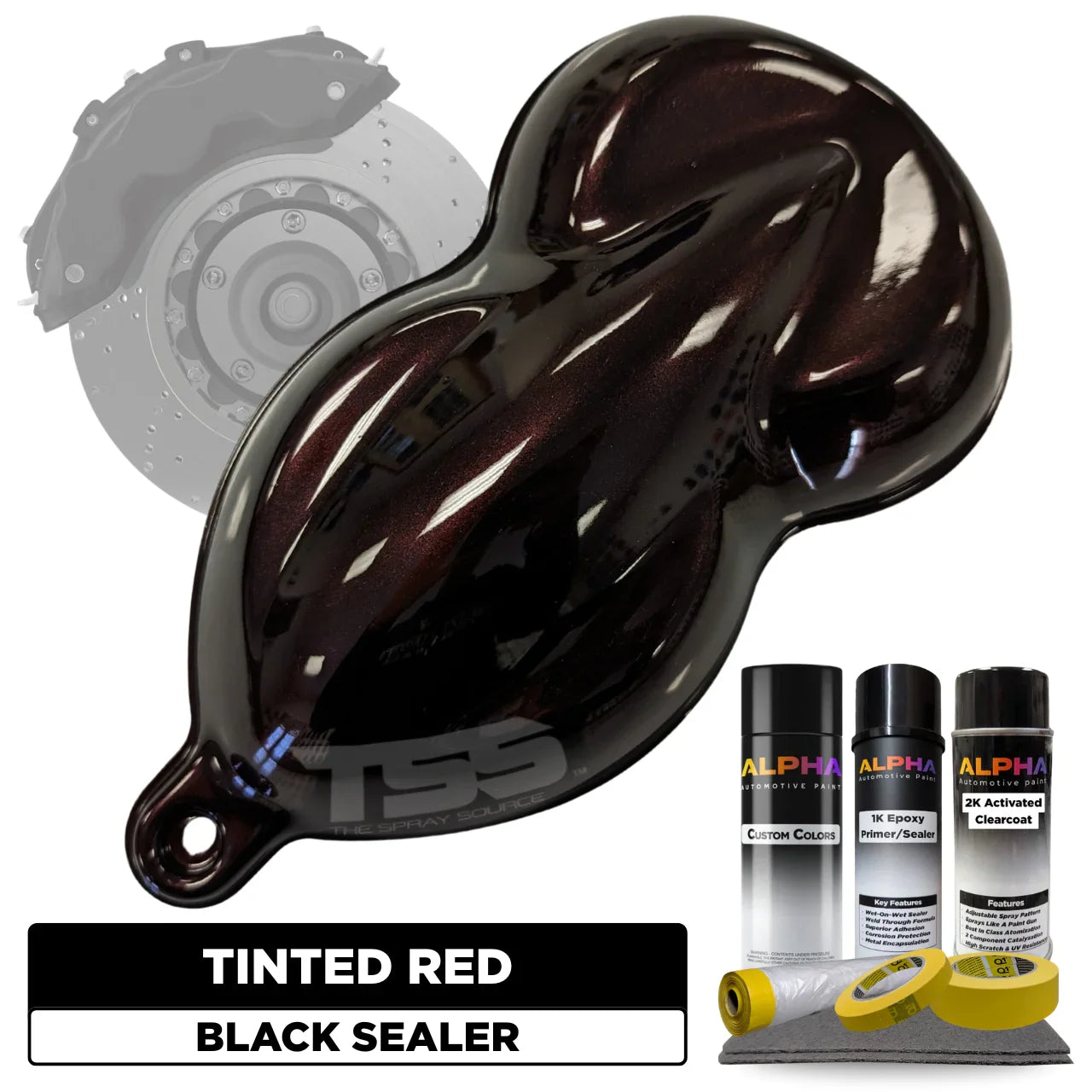 Tropicana Subtleshift Brake Caliper Paint Kit