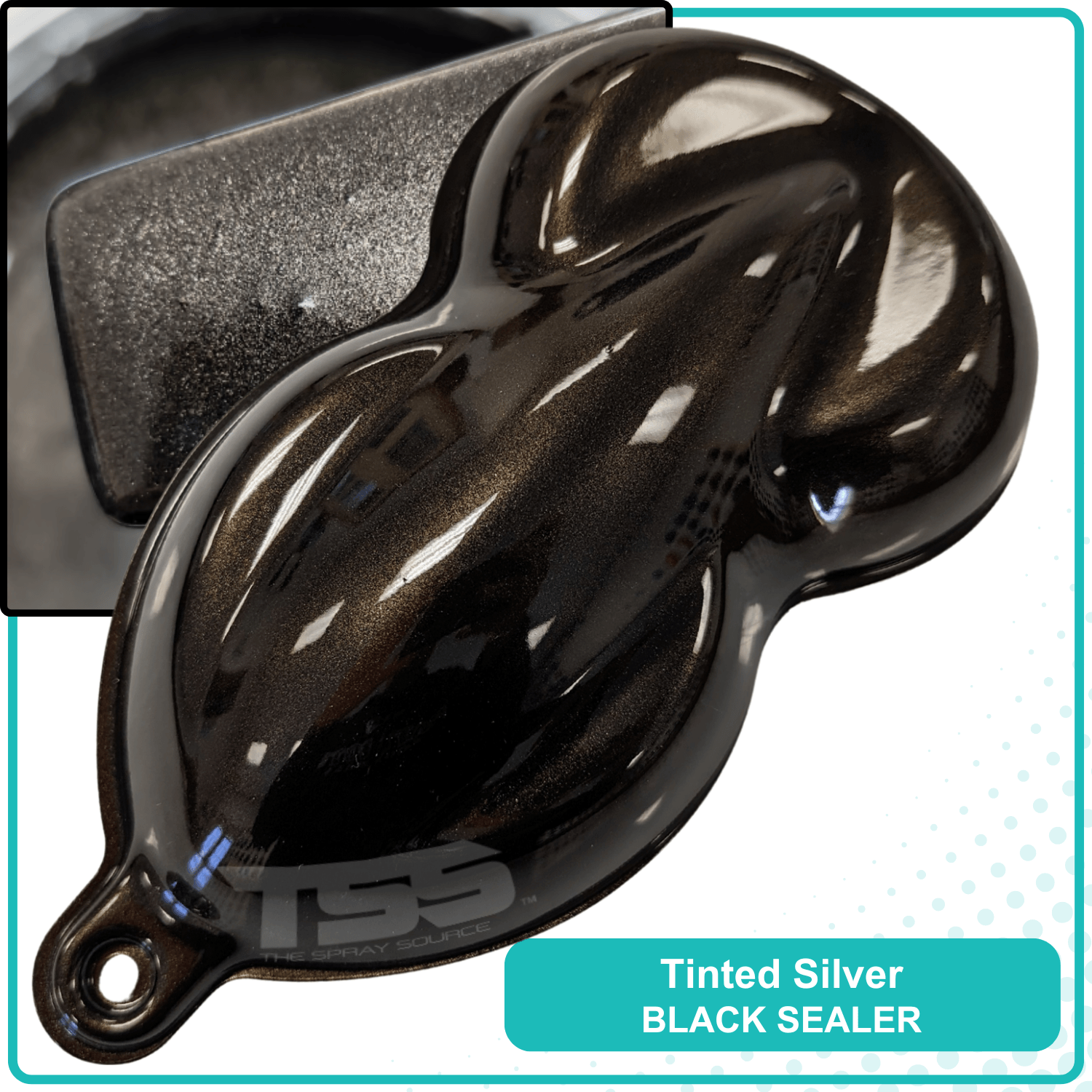 Tinted Silver Paint Basecoat - The Spray Source - Alpha Pigments