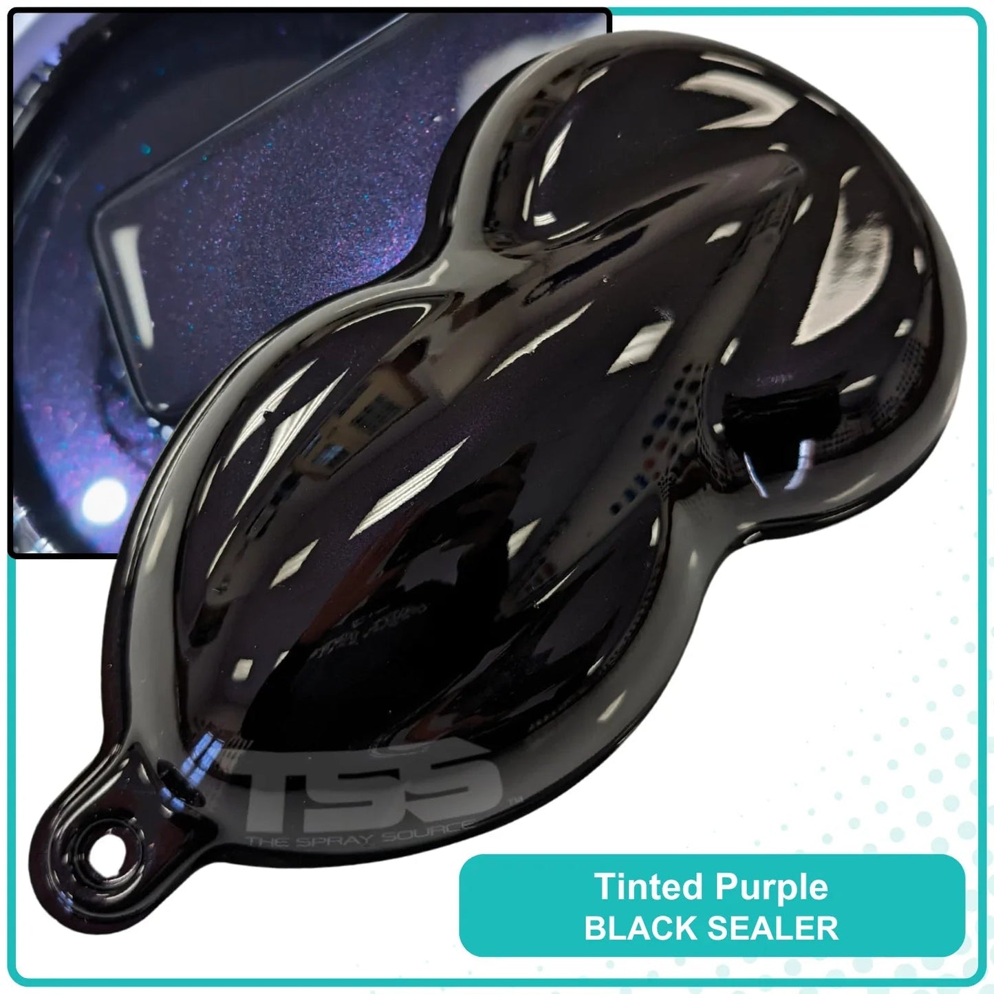 Tinted Purple Spray Can