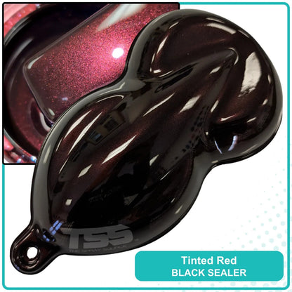 Tinted Red Spray Can