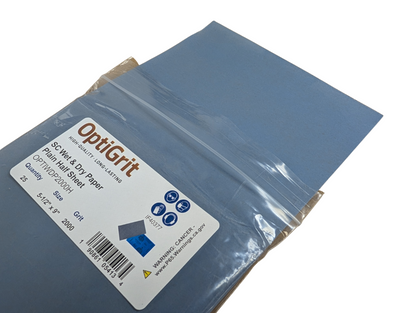 OptiGrit WetDry P2000 5-1/2" x 9" Waterproof Sanding Sheets – (25/pk)