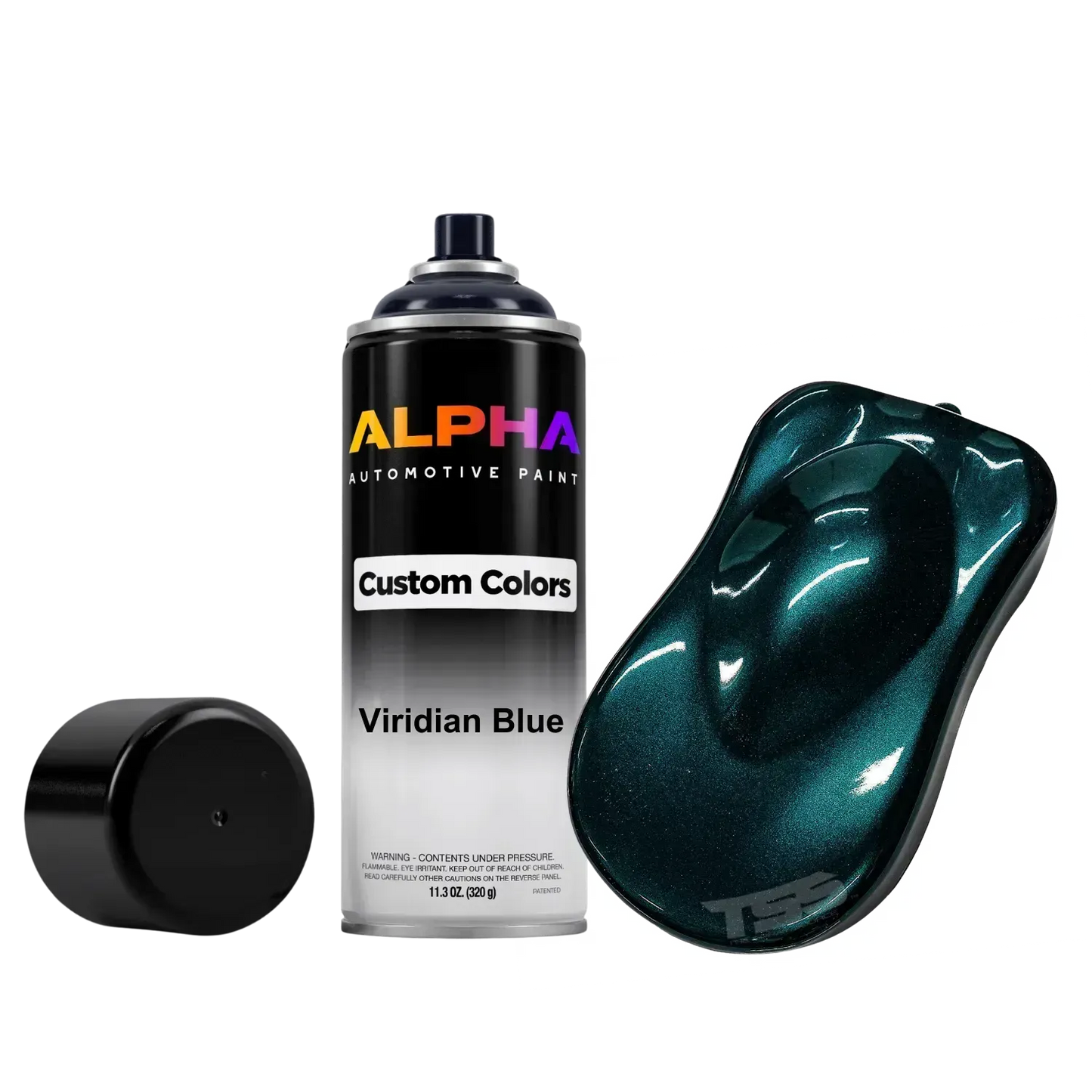 Viridian Blue Motorcycle Paint Kit