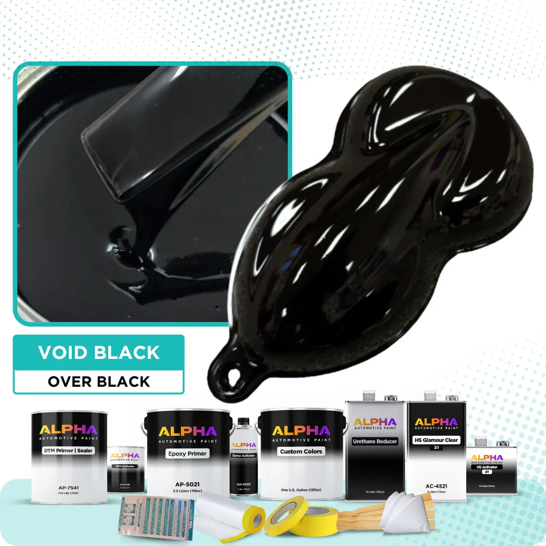 Void Black Vehicle Paint Kit