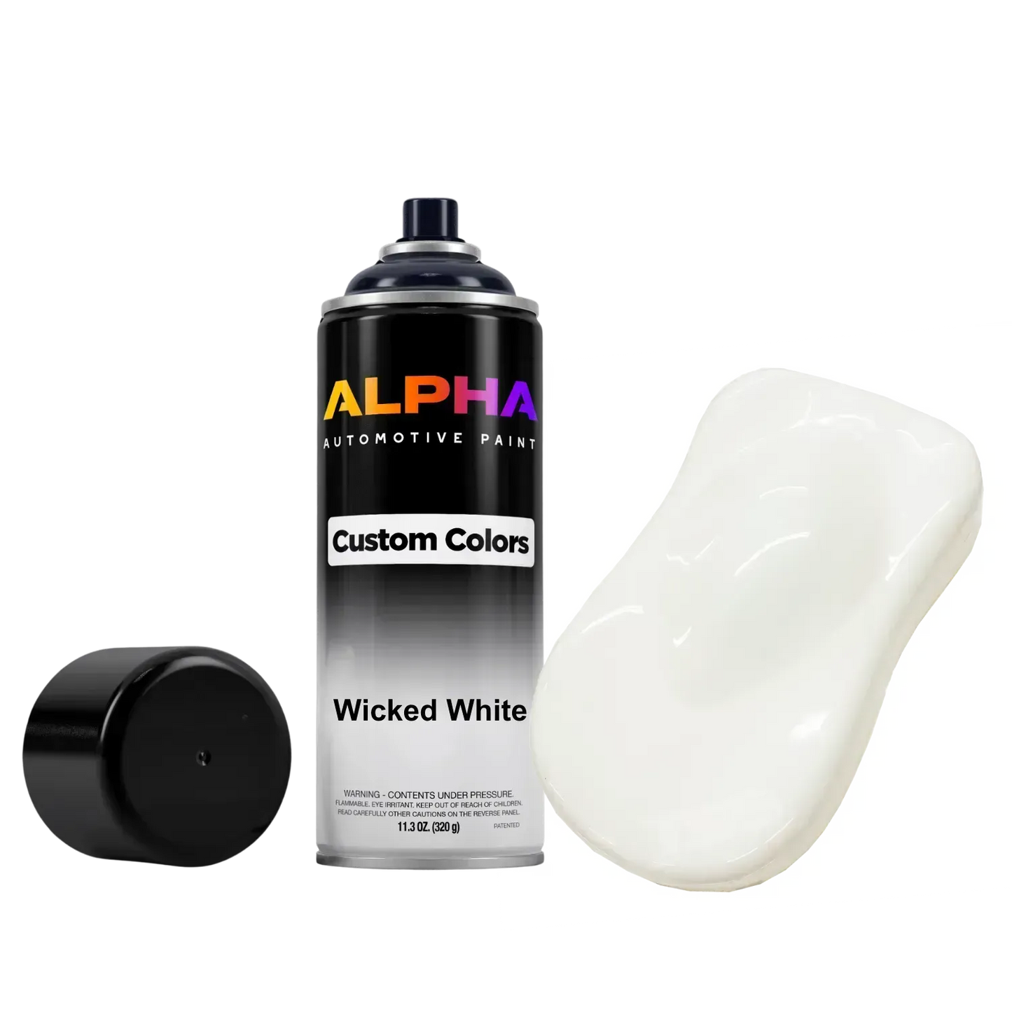 Wicked White Motorcycle Paint Kit