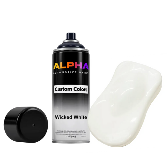 Wicked White Spray Can Midcoat