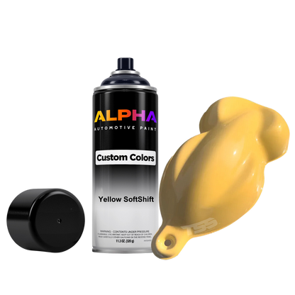 Yellow Soft Shift Spray Can