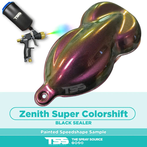 Zenith Super Colorshift Painted Sample (Black Ground Coat)