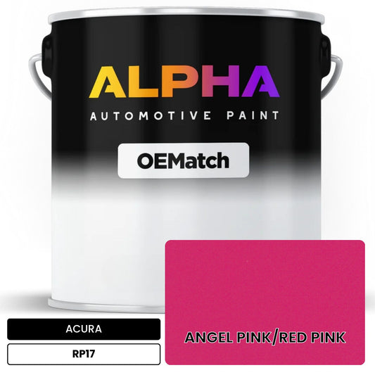 ACURA ANGEL PINK/RED PINK RP17 OEMatch Basecoat