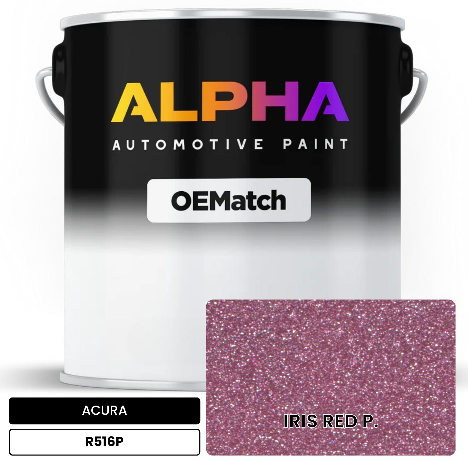 ACURA IRIS RED P. R516P OEMatch Basecoat